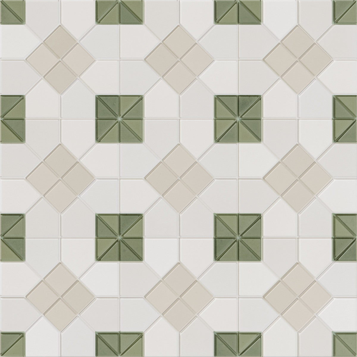 Tesserae Moss 11x11 Suit Field Tile