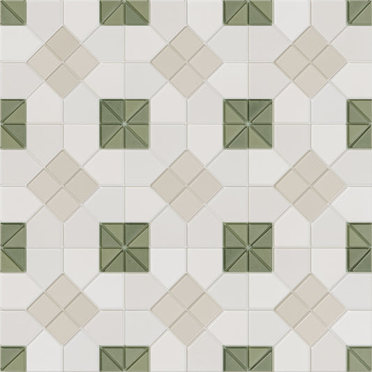Tesserae Moss 11x11 Suit Field Tile