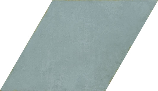 Mud Teal 6x10 Diamond Field Tile Matte