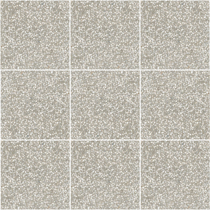 D_Segni Terrazzo Grey 8x8 Field Tile Matte