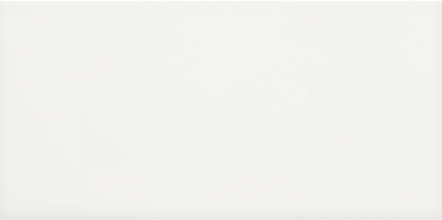Soho Canvas White 3x6 Field Tile Matte
