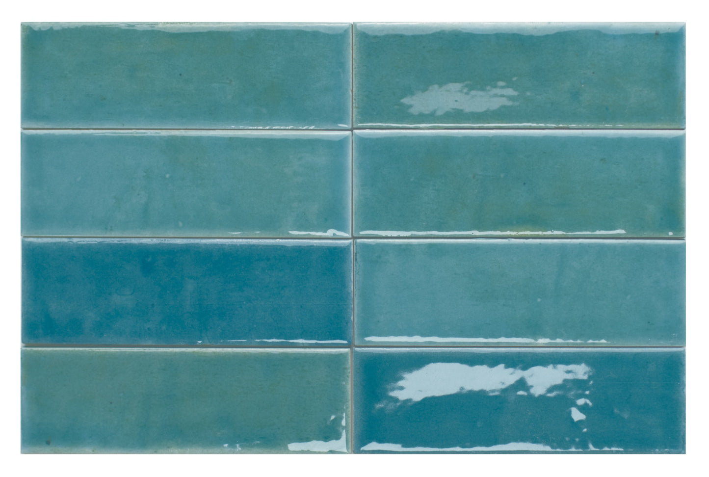 Colour Notes Azur 2x5 Field Tile Glossy