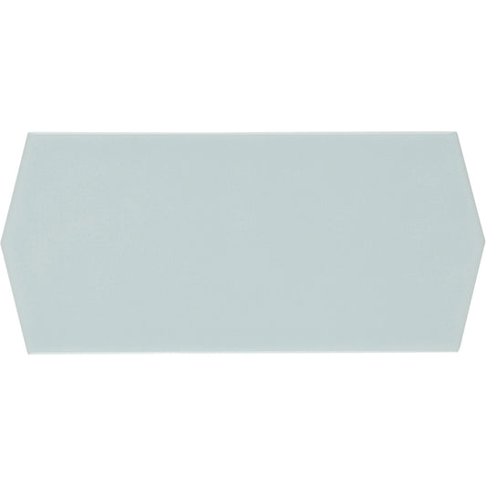 Harper Sky 4x9 Nouveau Picket Field Tile Glossy