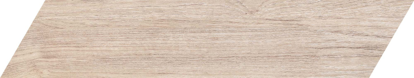 60 Degrees Wood Light 4x21 Chevron A Field Tile Matte