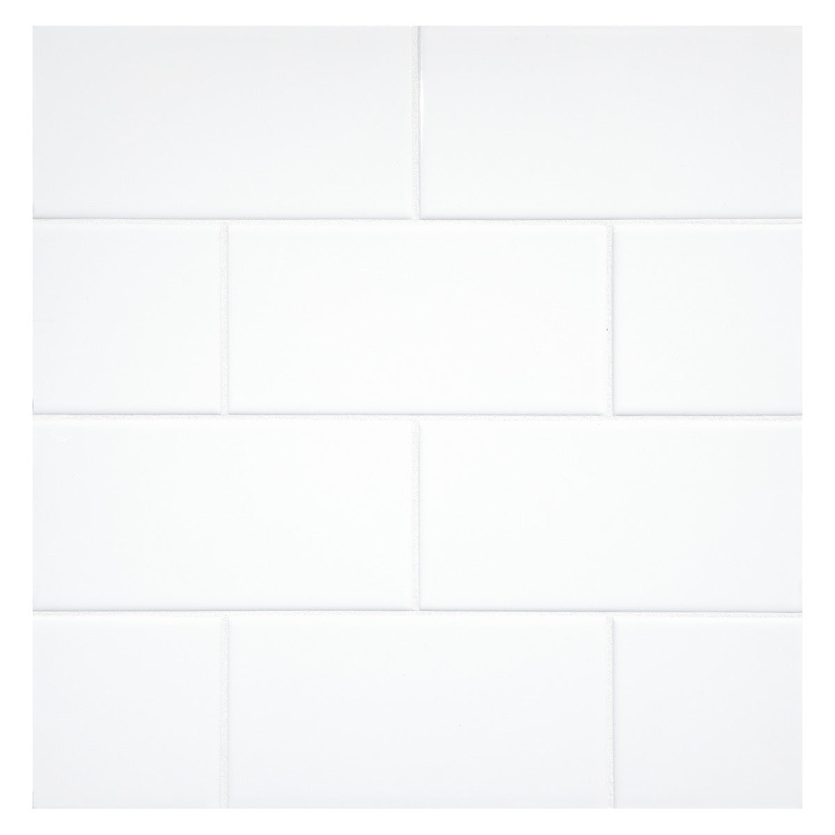 TrueTones Ceramics Light White Gloss 4-1/2x4-1/2 Zelli Field Tile Gloss