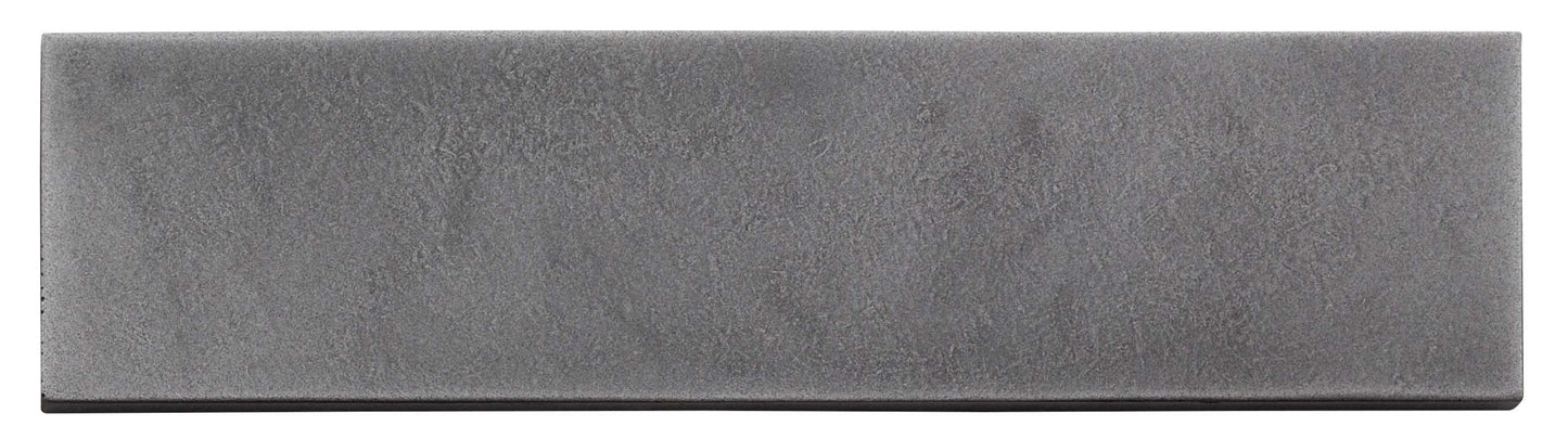 Refined Metal Gunmetal Gloss 2x9 Field Tile Hammered