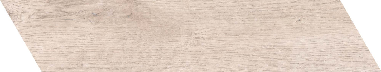 60 Degrees Wood Light 4x21 Chevron B Field Tile Matte