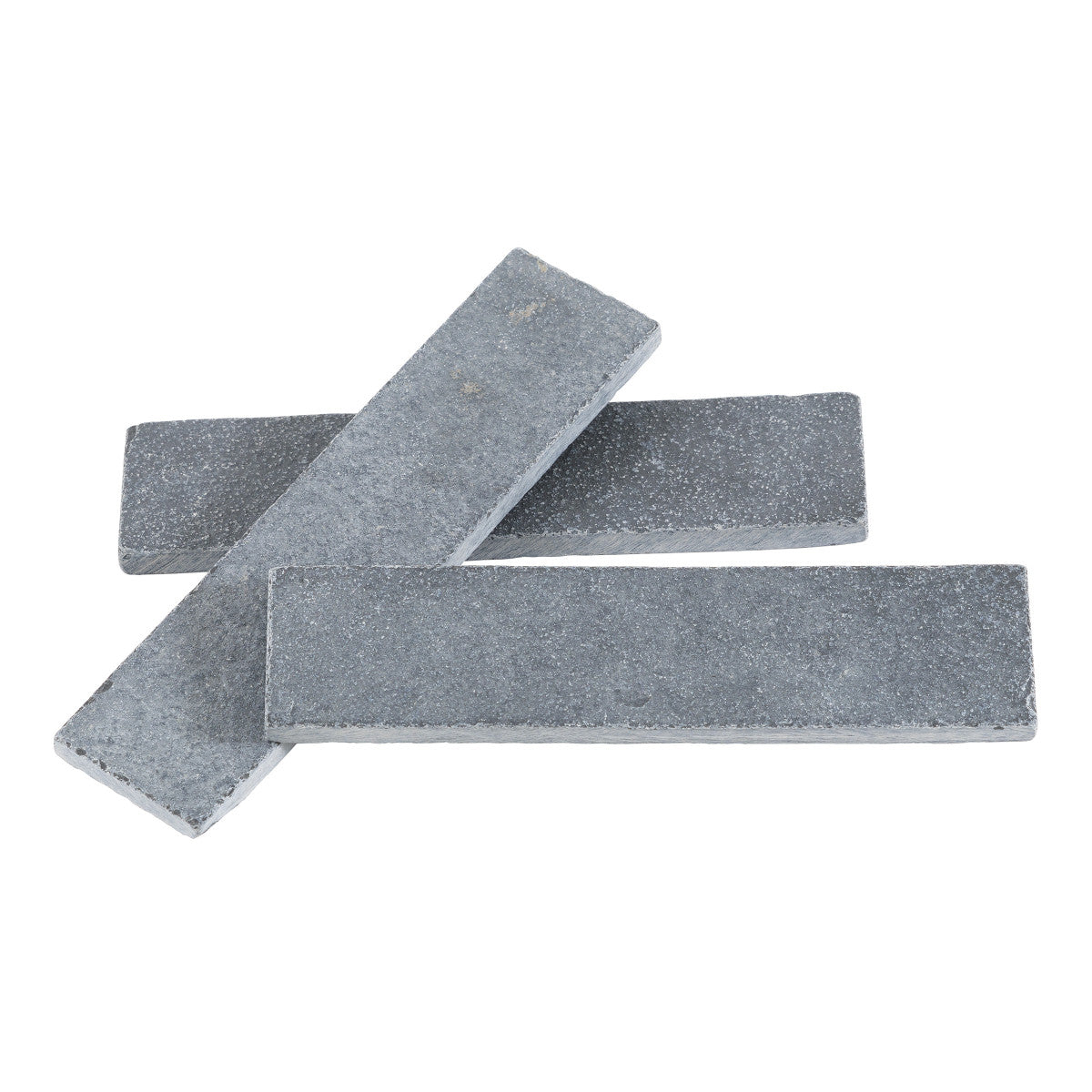 Thin Brick Lime Black 2x8 Field Tile Tumbled
