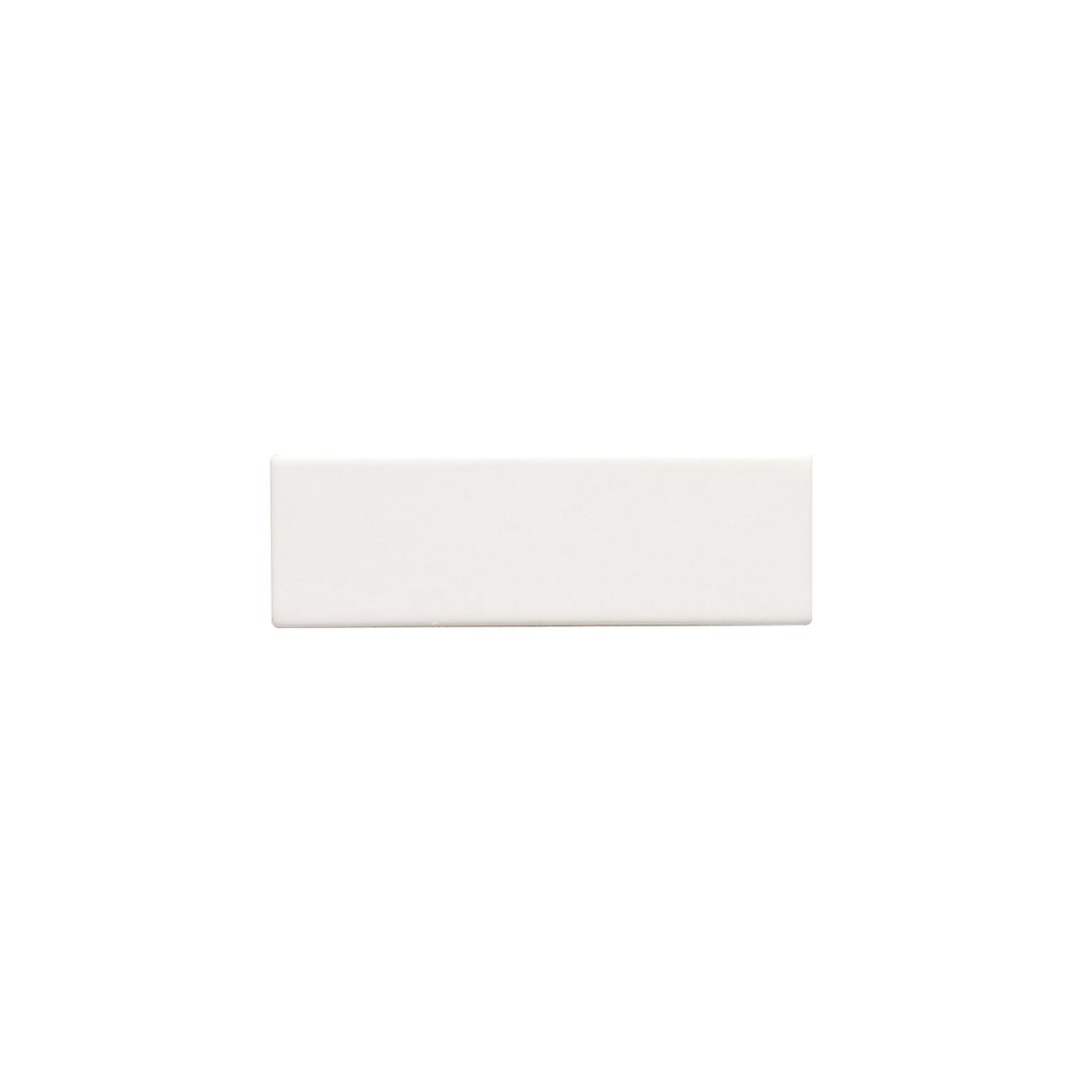 6th Avenue White 2x6 Field Tile Glossy