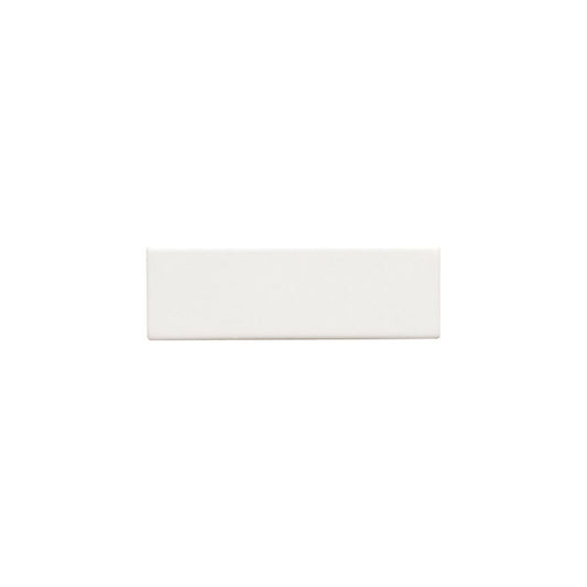 6th Avenue White 2x6 Field Tile Glossy