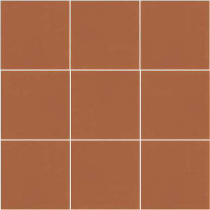 D_Segni Color Tangerine 8x8 Field Tile Matte