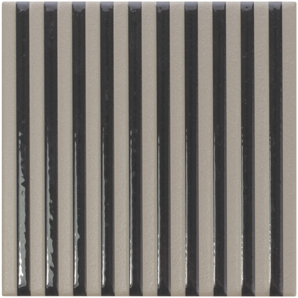 Twister Taupe Stone & Graphite 5x5 Er Decorative Tile