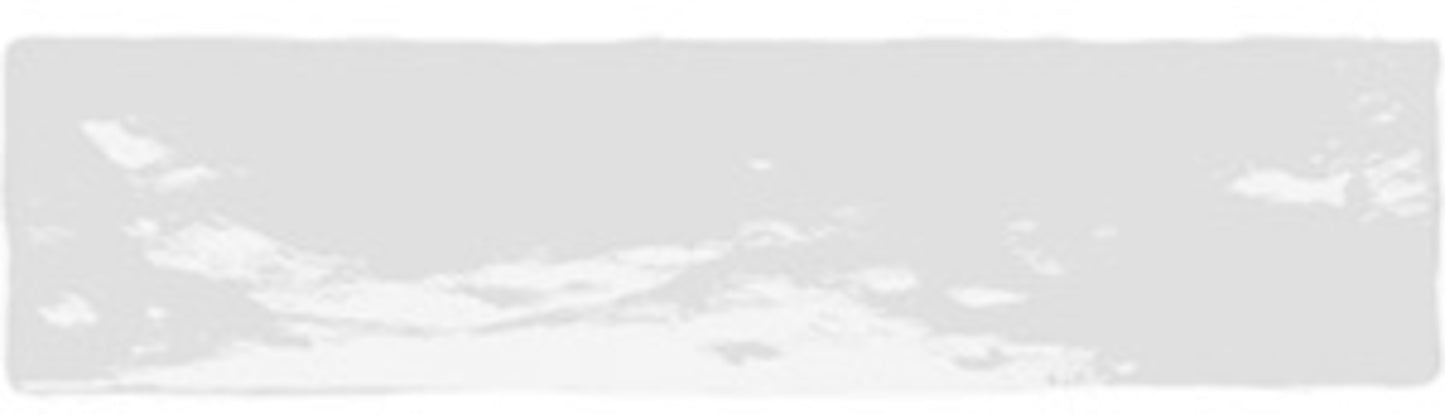 Crafted White 3x12 Handmade Wall Tile Glossy