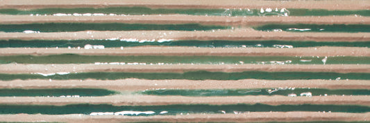Casablanca Basil 2x6 Comb Decorative Tile Glossy