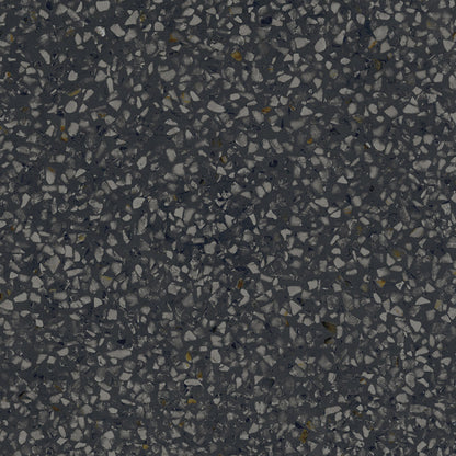D_Segni Terrazzo Black 8x8 Field Tile Matte
