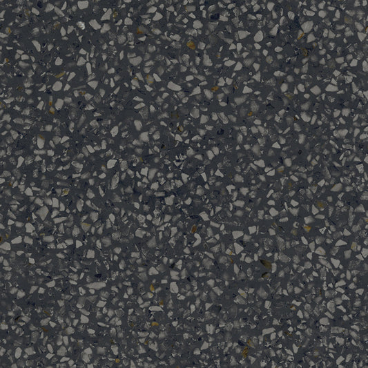 D_Segni Terrazzo Black 8x8 Field Tile Matte