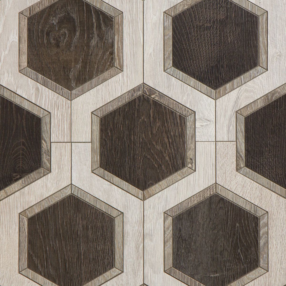 Sterling Row Charcoal 9x13 Buckle Decorative Tile Matte