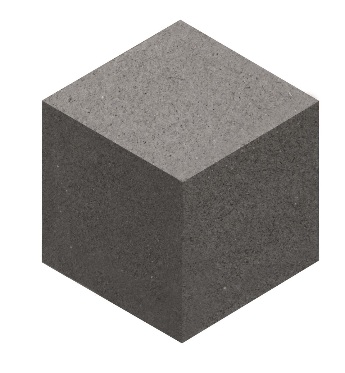 Crafter Carbon Block 8x9 Hexagon Field Tile Matte Rectified