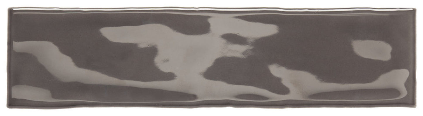 Mardi Dark Gray 3x12 Field Tile Glossy