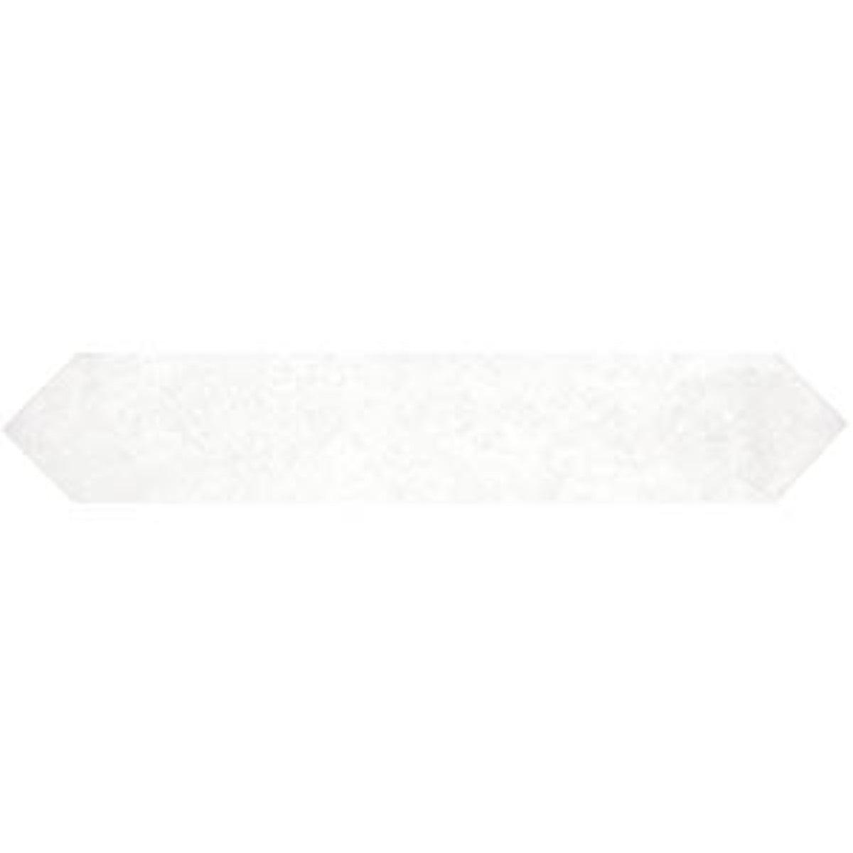 Mestizaje Chateau White 2x9 Crayon Decorative Tile Glossy