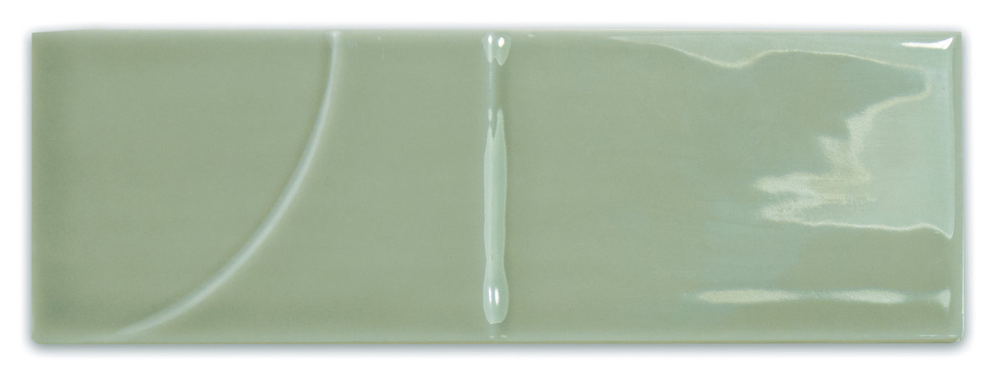 Glow Mint 2x6 Decorative Tile