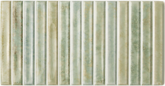 Potters Agave 5x10 Bars Decorative Tile Glossy