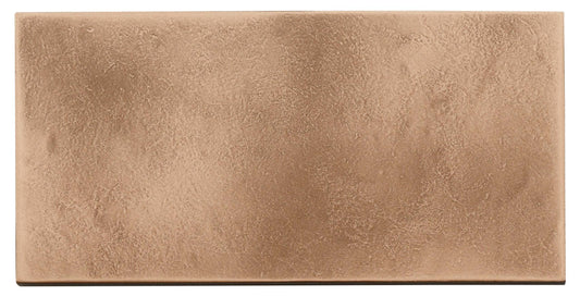 Refined Metal Bronze Satin 4x9 Field Tile Hammered