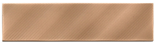 Refined Metal Bronze Gloss 2x9 Field Tile Linear Wave