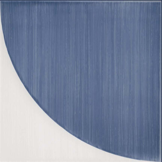 Scenario Blu 8x8 Convex Decorative Tile Matte