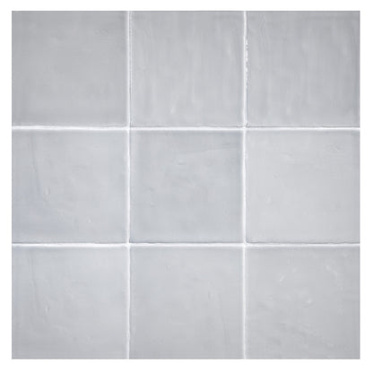 TrueTones Ceramics Greyity Gloss 4-1/2x4-1/2 Zelli Field Tile Gloss