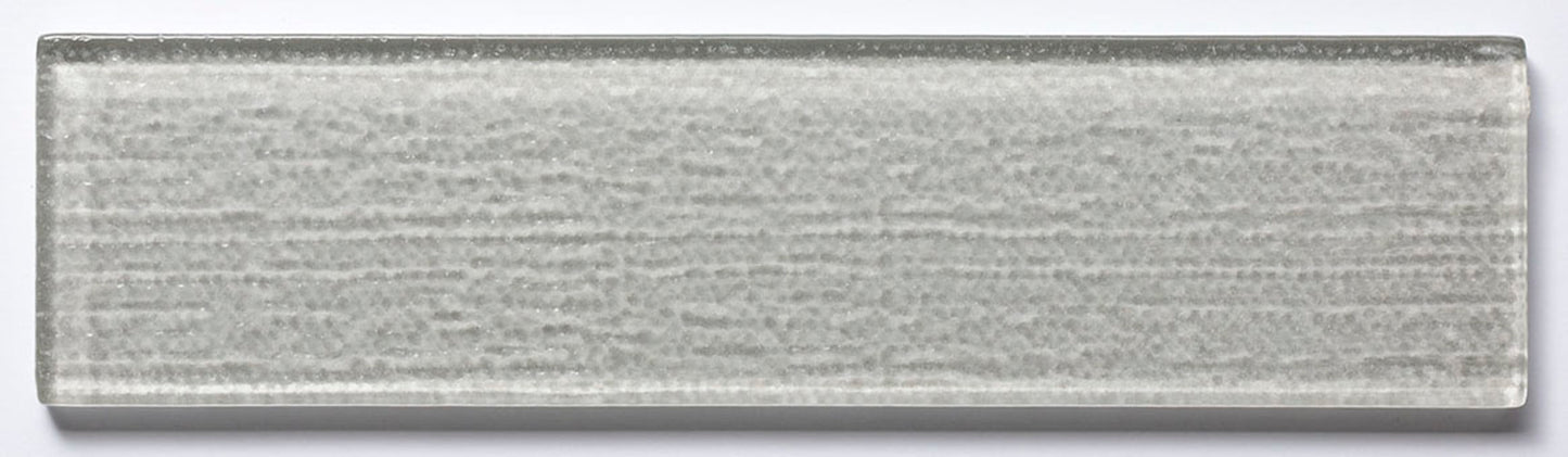 Cascade Glass Tule 2x8 Field Tile Textured