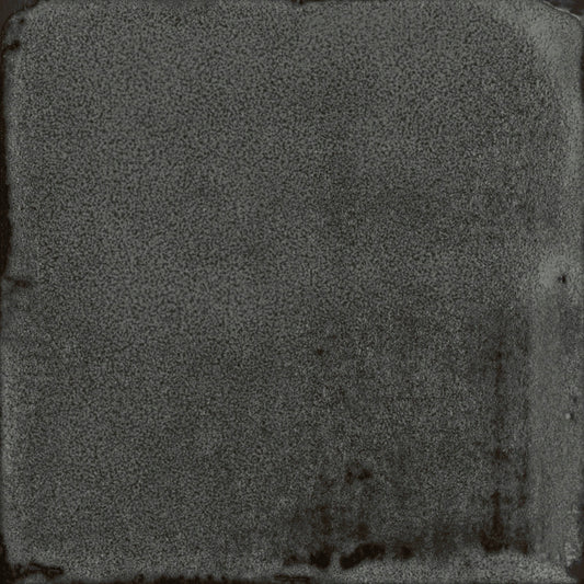 Bonsai Black 5x5 Clay Field Tile Matte