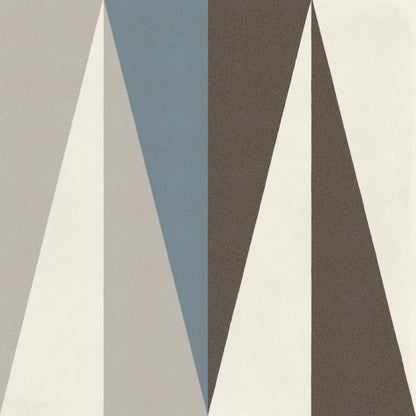D_Segni Chalk/Midnight/Shadow/Smoke/Denim Blend 8x8 Peak Decorative Tile Matte