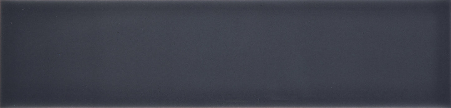 Cursive Charcoal 3x12 Field Tile Glossy
