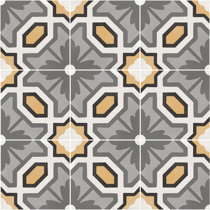 D_Segni Color Honeycomb 8x8 Honeycomb Decorative Tile Matte