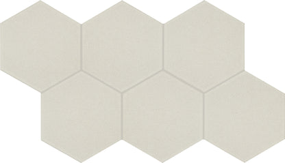 INYO Crema 8" Hexagon Field Tile Satin