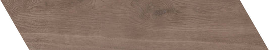 60 Degrees Wood Dark 4x21 Chevron B Field Tile Matte