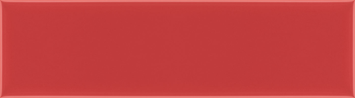Chroma Cherry 3x10 Field Tile Glossy
