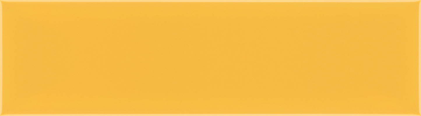Chroma Lemon 3x10 Field Tile Glossy