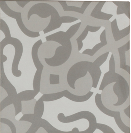 Duquesa Cement Gris 8x8 Fatima Decorative Tile Matte