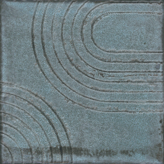 Bonsai Blue 5x5 Path Field Tile Matte
