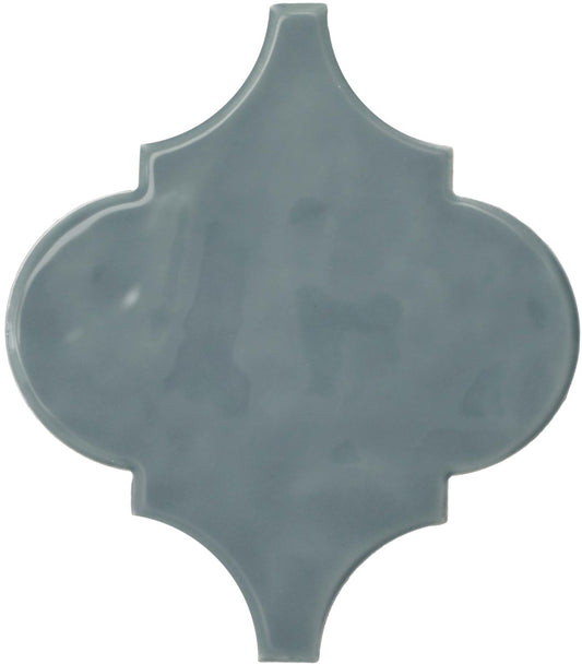 Playscapes Sky 6" Arabesque Wall Tile Glossy