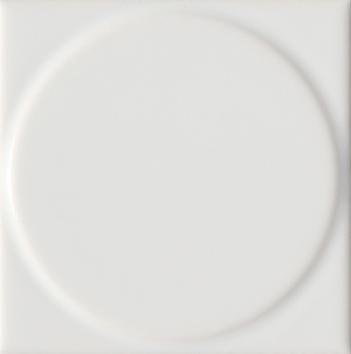 Classics Kho Liang Ie Accent White 4x4 Pattern 5 Decorative Tile Gloss