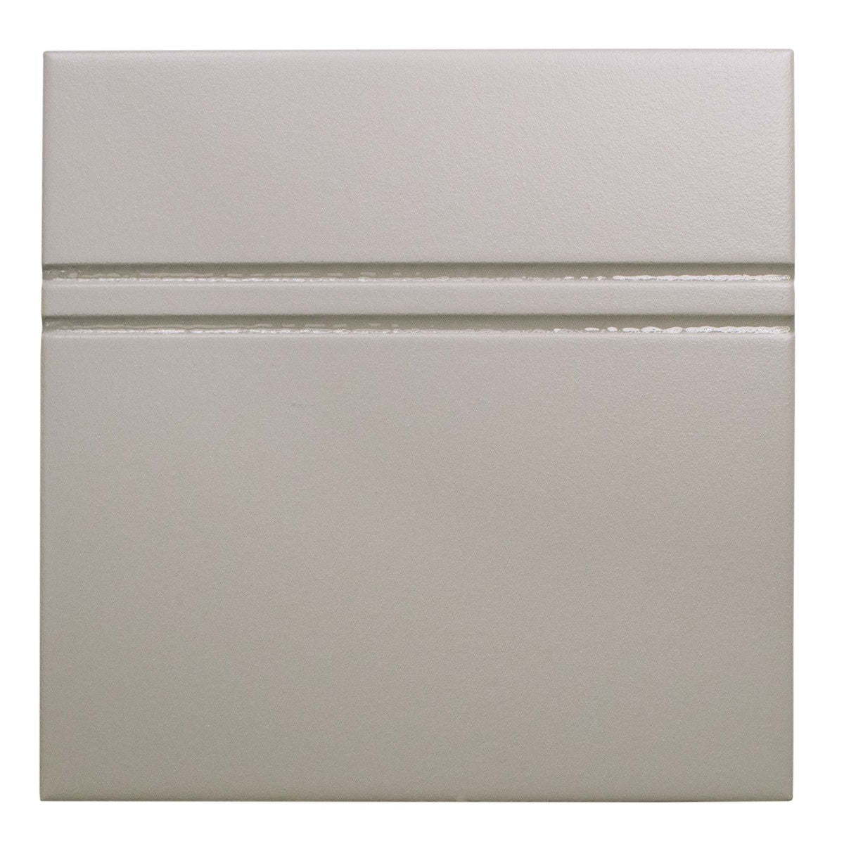 Point and Dash Grey 6x6 Dash Decorative Tile