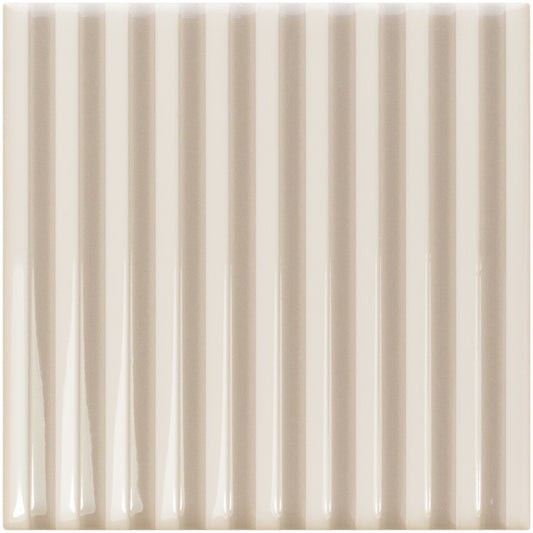 Twister Vapor & Greige 5x5 Er Decorative Tile