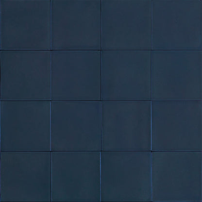 Santorini Navy 4x4 Field Tile Semi-Matte