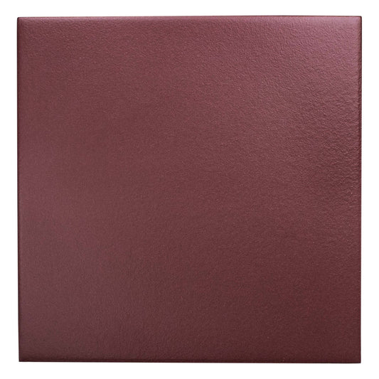 Point and Dash Burgundy 6x6 Field Tile