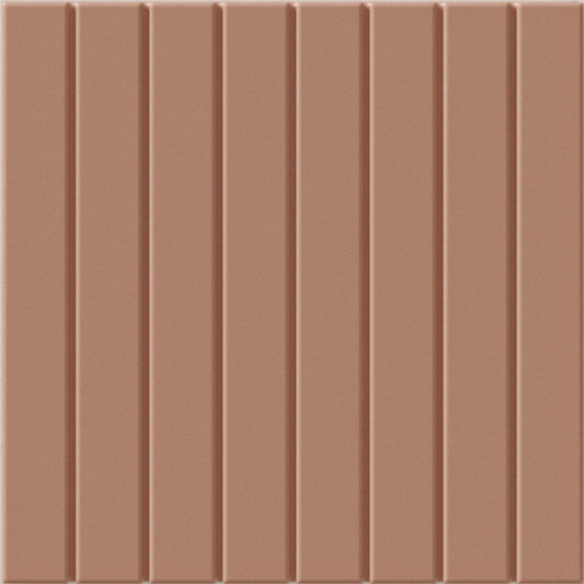 Raster Mud 6x6 Lines S Decorative Tile
