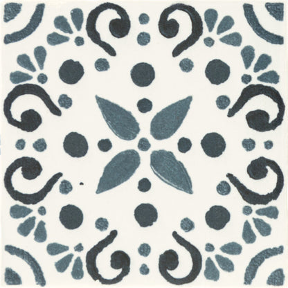 Cotto Revival Lagos 4x4 Decorative Tile Glossy