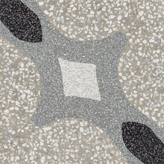 D_Segni Terrazzo Croix 8x8 Croix Decorative Tile Matte
